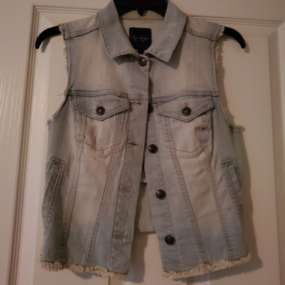 Denim vest